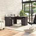 Bureau d'angle avec rangements Cabot 60W par