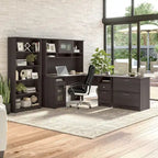 Bureau d'angle avec rangements Cabot 60W par