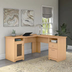 Bureau d'angle avec rangements Cabot 60W par