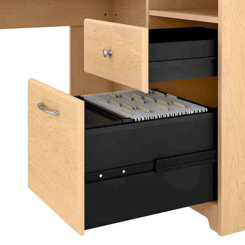 Bureau d'angle avec rangements Cabot 60W par