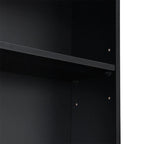 Ensemble meuble TV mural 4 pièces avec étagère, meuble TV polyvalent avec étagère réglable, console multimédia avec pont