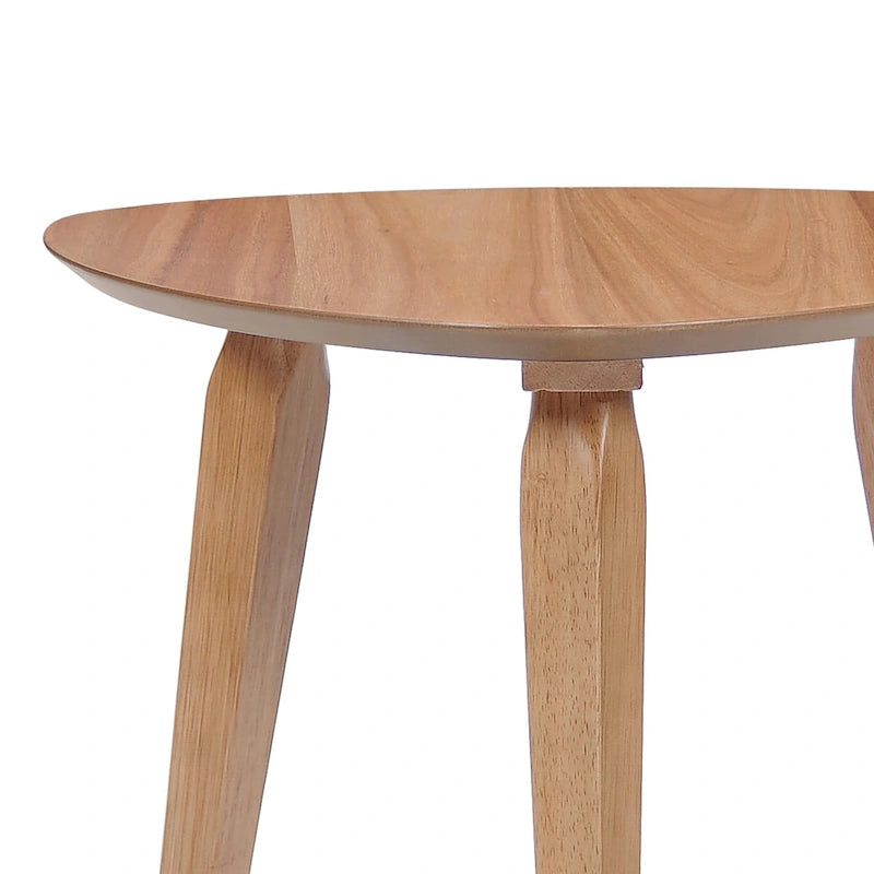 Table d'appoint en bois Mid-Century Hoyt par - 20 L x 20 l x 22.75 H