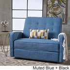 Fauteuil inclinable surdimensionné capitonné Calliope par