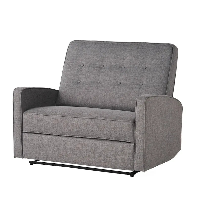 Fauteuil inclinable surdimensionné capitonné Calliope par