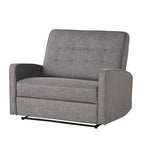 Fauteuil inclinable surdimensionné capitonné Calliope par