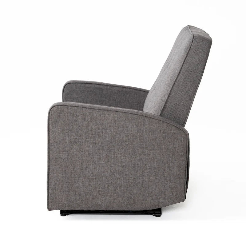 Fauteuil inclinable surdimensionné capitonné Calliope par