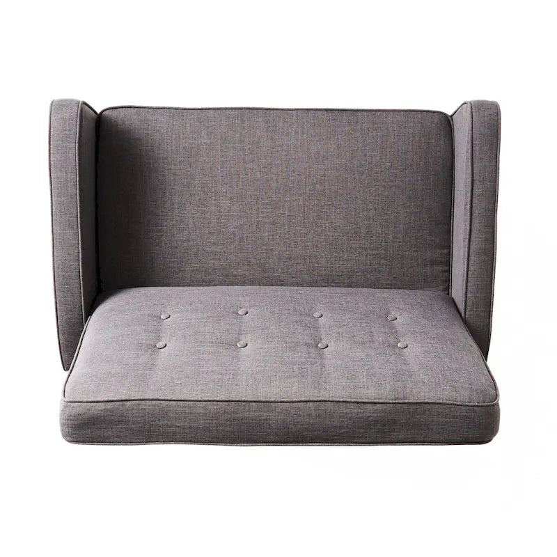 Fauteuil inclinable surdimensionné capitonné Calliope par