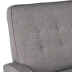 Fauteuil inclinable surdimensionné capitonné Calliope par