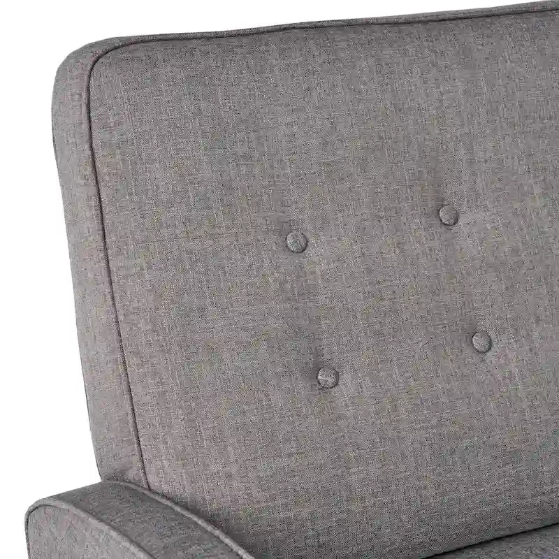 Fauteuil inclinable surdimensionné capitonné Calliope par