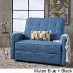 Fauteuil inclinable surdimensionné capitonné Calliope par