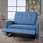 Fauteuil inclinable surdimensionné capitonné Calliope par