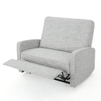 Fauteuil inclinable surdimensionné capitonné Calliope par