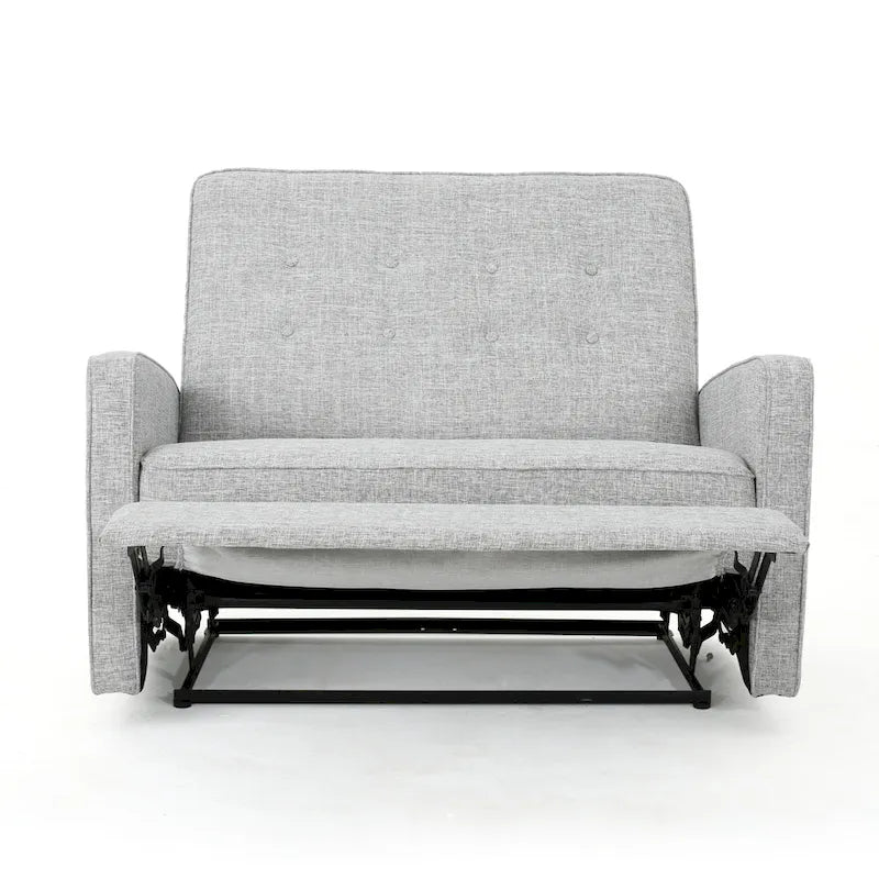 Fauteuil inclinable surdimensionné capitonné Calliope par
