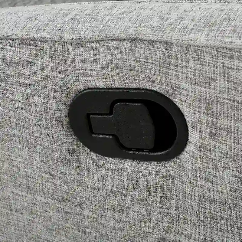 Fauteuil inclinable surdimensionné capitonné Calliope par