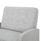 Fauteuil inclinable surdimensionné capitonné Calliope par