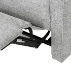 Fauteuil inclinable surdimensionné capitonné Calliope par