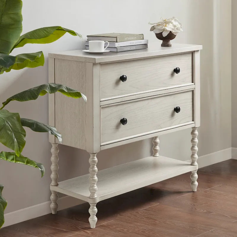 Commode d'appoint 2 tiroirs Beckett