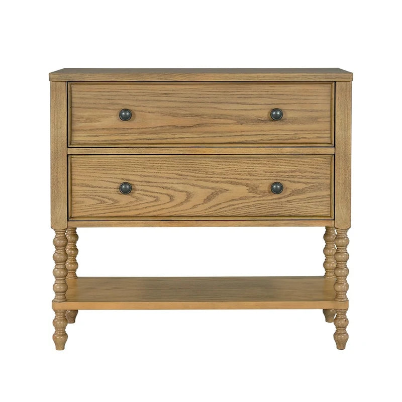 Commode d'appoint 2 tiroirs Beckett