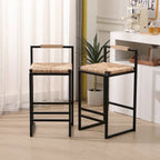 Tabourets de bar modernes Chaises de salle à manger avec repose-pieds pour cuisine