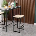 Tabourets de bar modernes Chaises de salle à manger avec repose-pieds pour cuisine