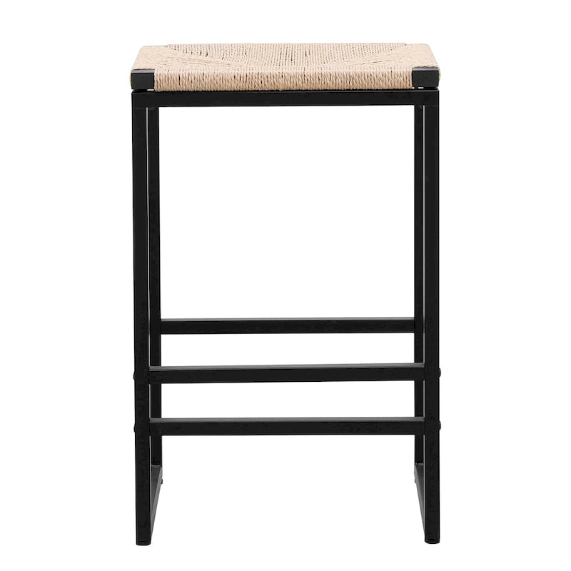 Tabourets de bar modernes Chaises de salle à manger avec repose-pieds pour cuisine