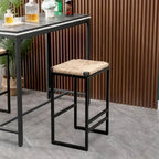 Tabourets de bar modernes Chaises de salle à manger avec repose-pieds pour cuisine