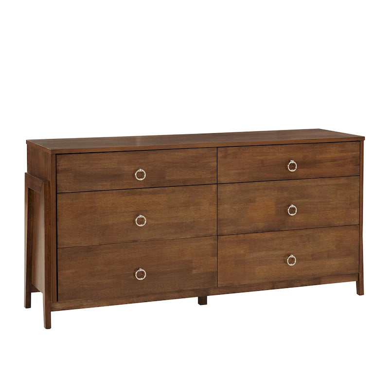 Commode en bois à 6 tiroirs
