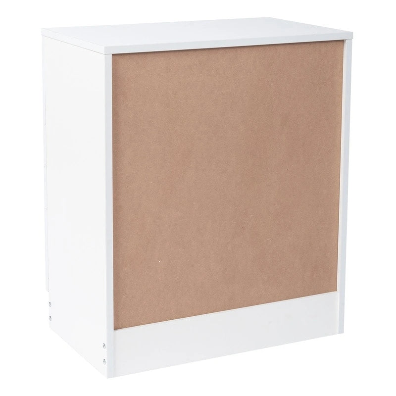 Commode Fastbuy P2 blanche à 3 tiroirs