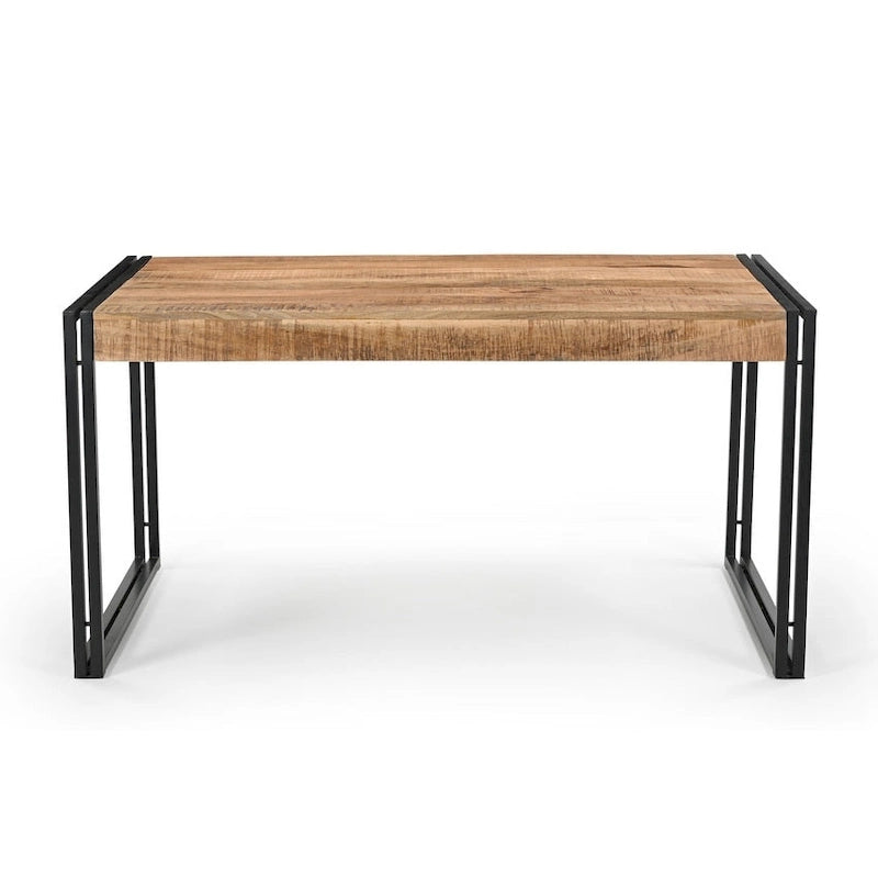 Table à manger Timbergirl en manguier recyclé, fait main (Inde)