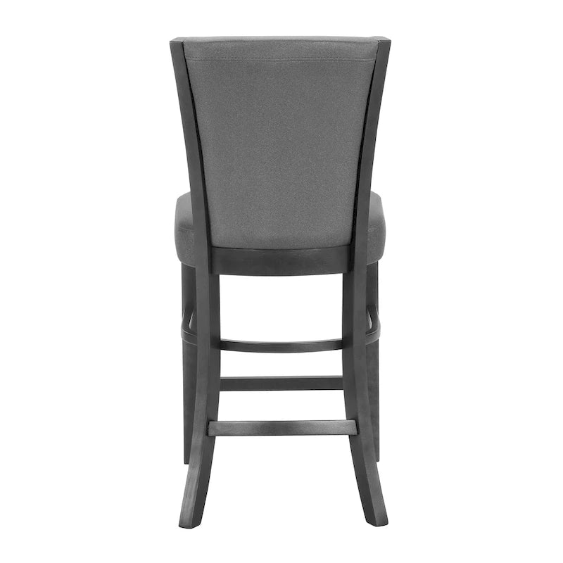 Ensemble de comptoir rond en verre moderne Janna Gray