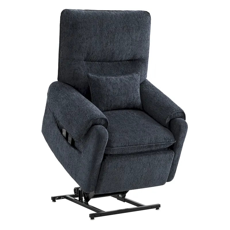 Fauteuil inclinable releveur avec massage chauffant pour personnes âgées