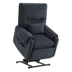 Fauteuil inclinable releveur avec massage chauffant pour personnes âgées