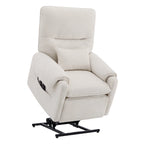 Fauteuil inclinable releveur avec massage chauffant pour personnes âgées