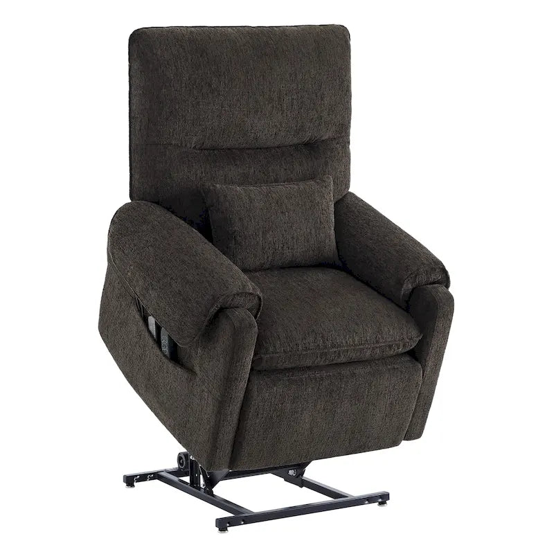 Fauteuil inclinable releveur avec massage chauffant pour personnes âgées