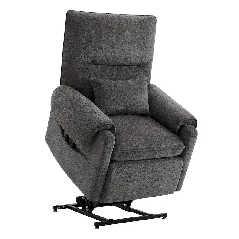 Fauteuil inclinable releveur avec massage chauffant pour personnes âgées