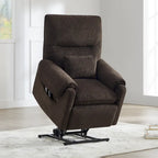 Fauteuil inclinable releveur avec massage chauffant pour personnes âgées