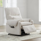 Fauteuil inclinable releveur avec massage chauffant pour personnes âgées