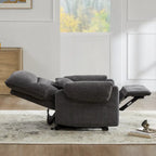 Fauteuil inclinable releveur avec massage chauffant pour personnes âgées