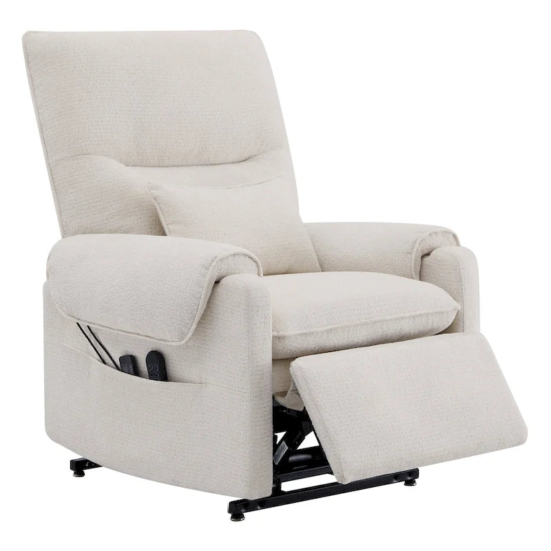 Fauteuil inclinable releveur avec massage chauffant pour personnes âgées