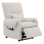 Fauteuil inclinable releveur avec massage chauffant pour personnes âgées