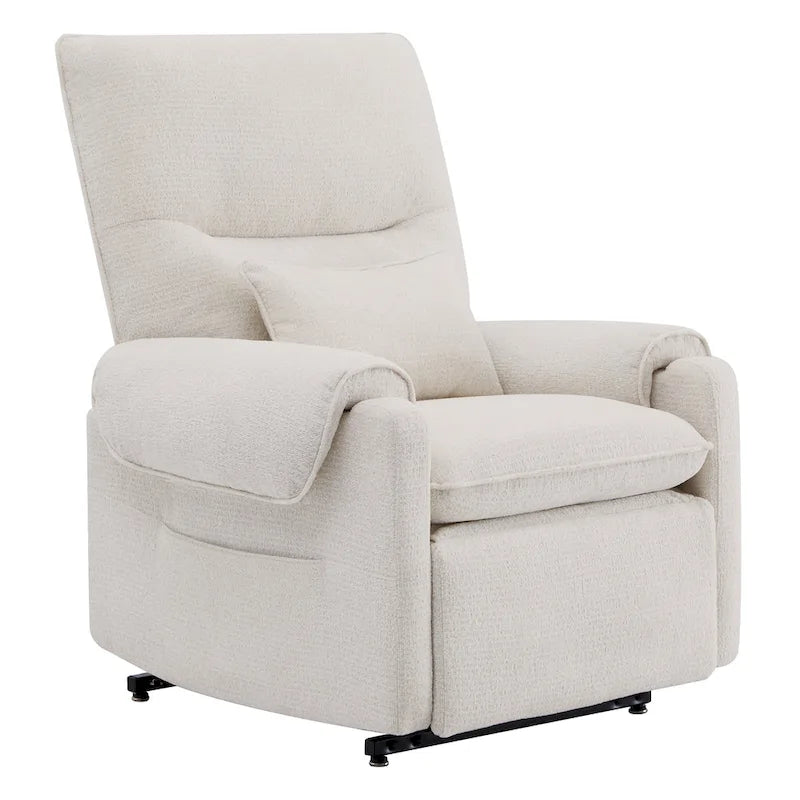 Fauteuil inclinable releveur avec massage chauffant pour personnes âgées