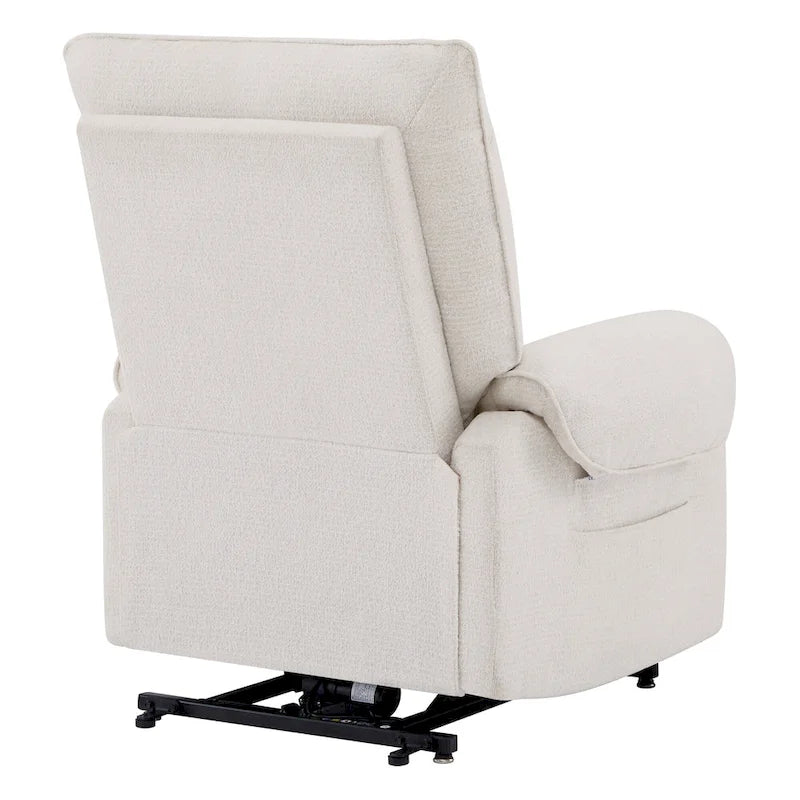 Fauteuil inclinable releveur avec massage chauffant pour personnes âgées