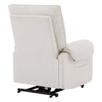 Fauteuil inclinable releveur avec massage chauffant pour personnes âgées