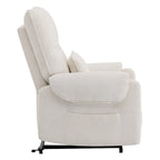 Fauteuil inclinable releveur avec massage chauffant pour personnes âgées