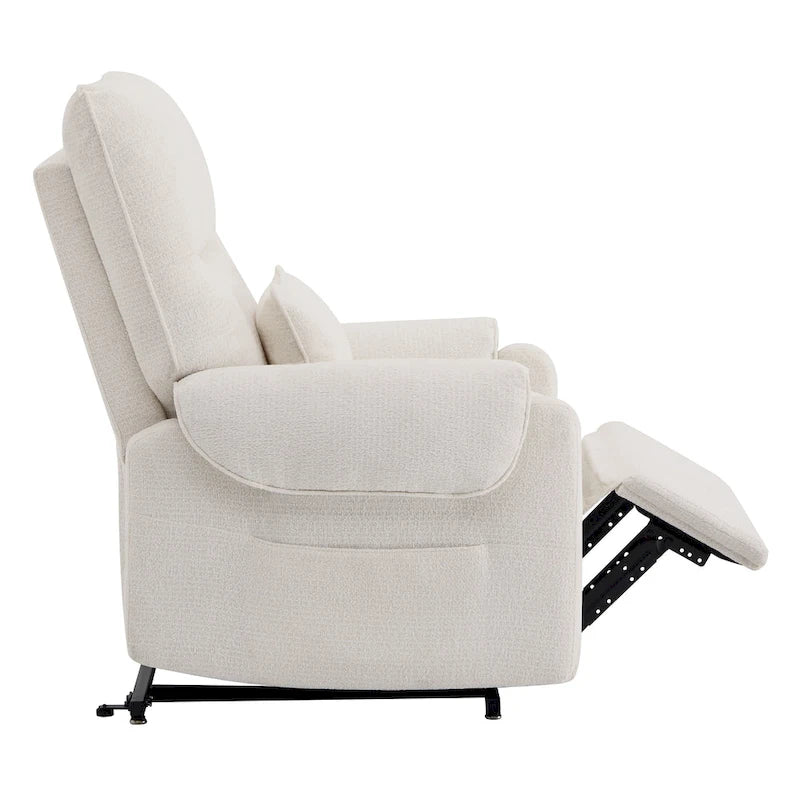 Fauteuil inclinable releveur avec massage chauffant pour personnes âgées