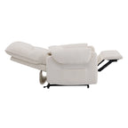 Fauteuil inclinable releveur avec massage chauffant pour personnes âgées