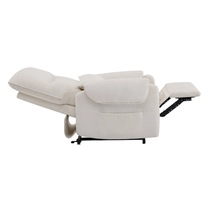 Fauteuil inclinable releveur avec massage chauffant pour personnes âgées