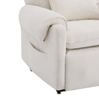 Fauteuil inclinable releveur avec massage chauffant pour personnes âgées