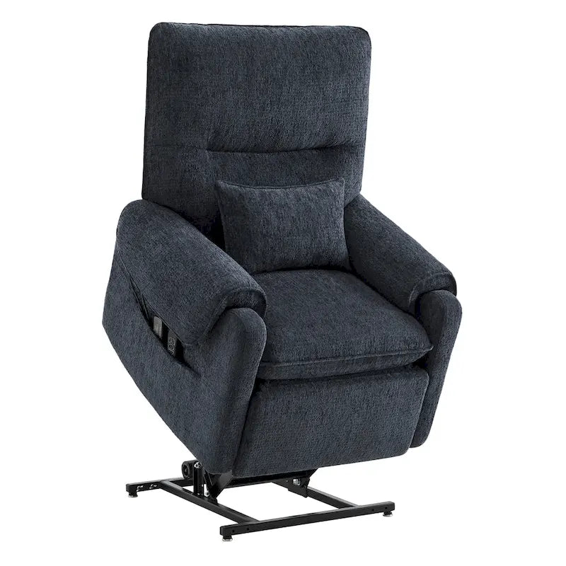 Fauteuil inclinable releveur avec massage chauffant pour personnes âgées