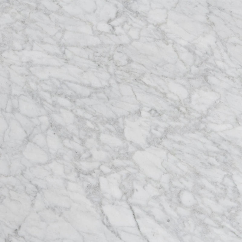 Table basse en marbre italien blanc de Carrare